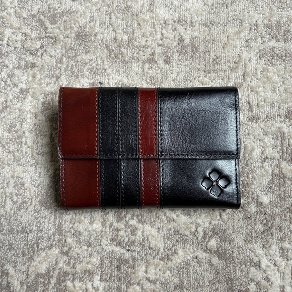 NEW Patricia Nash Wrenly Striped Leather Wallet - Picture 1 of 11